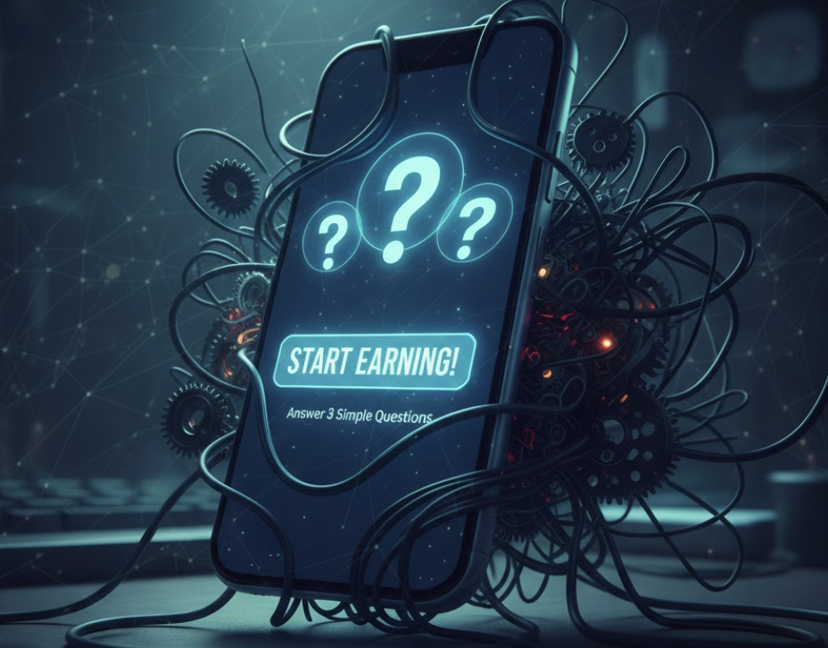 ⚠️「3問に答えるだけで稼げる？」私が見た“3問副業”のリアル
